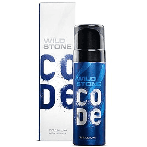 wild stone code titanium body perfume 120 ml