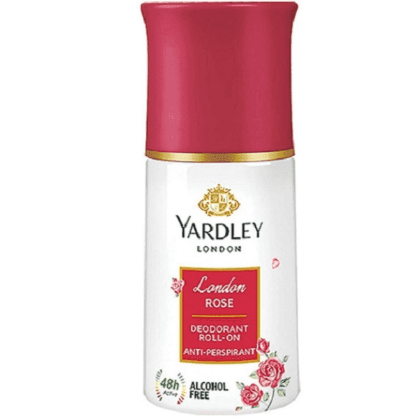 yardley london rose deodorant roll-on 50 ml