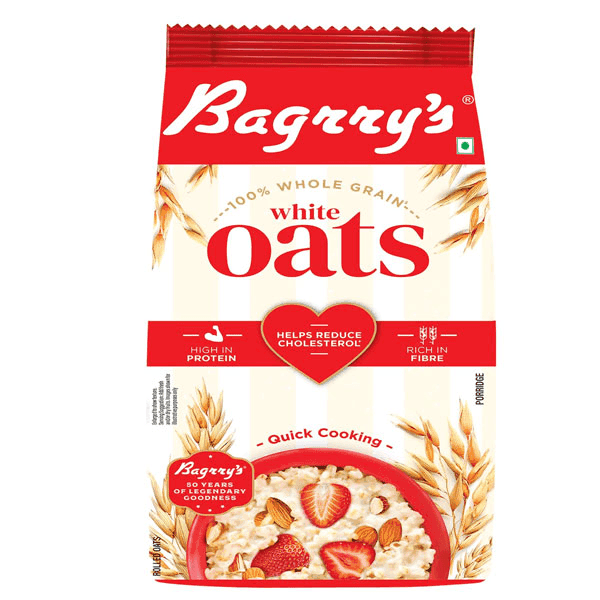bagrry's white oats 500 gm (pouch)
