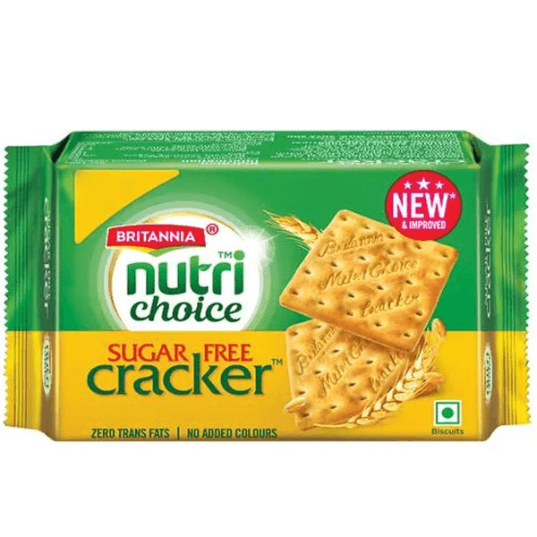 britannia nutri choice sugar free cracker biscuits 60 gm