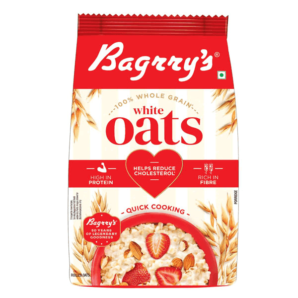 bagrry's white oats 1 kg (pouch)
