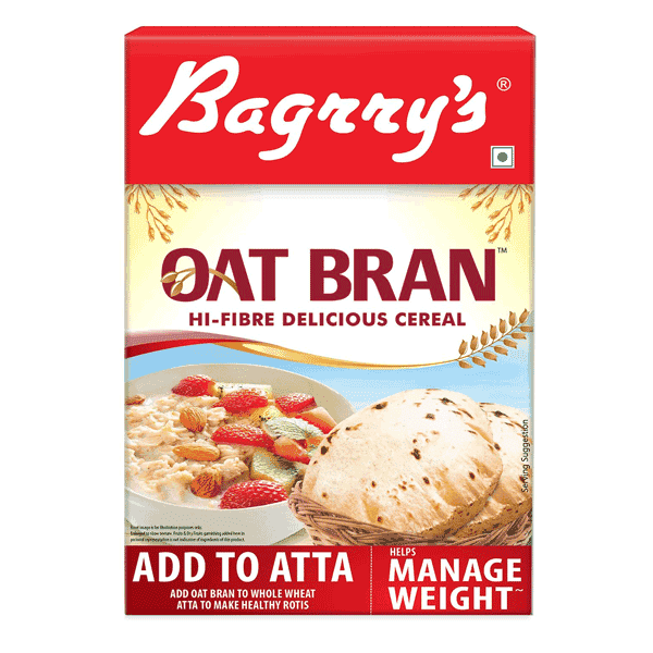 bagrry's oat bran 200 gm (box)