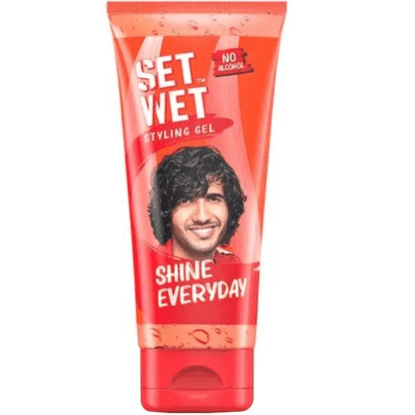 set wet shine everyday styling gel 50 gm