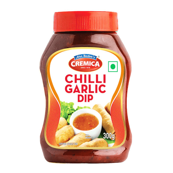 cremica chilli garlic dip 300 gm