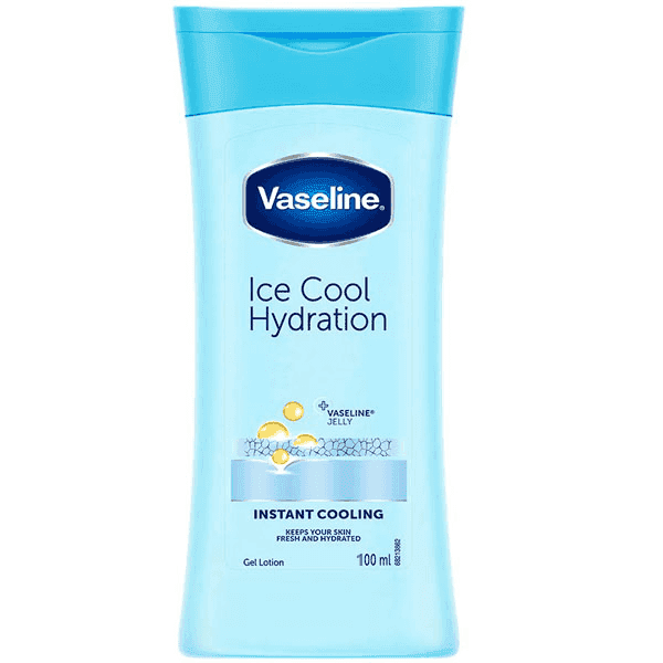 vaseline ice cool hydration body lotion 100 ml