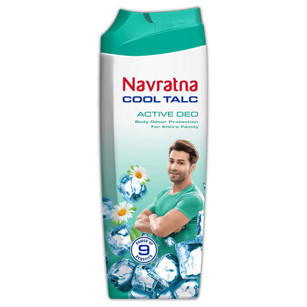 navratna active deo cool talc 100 gm