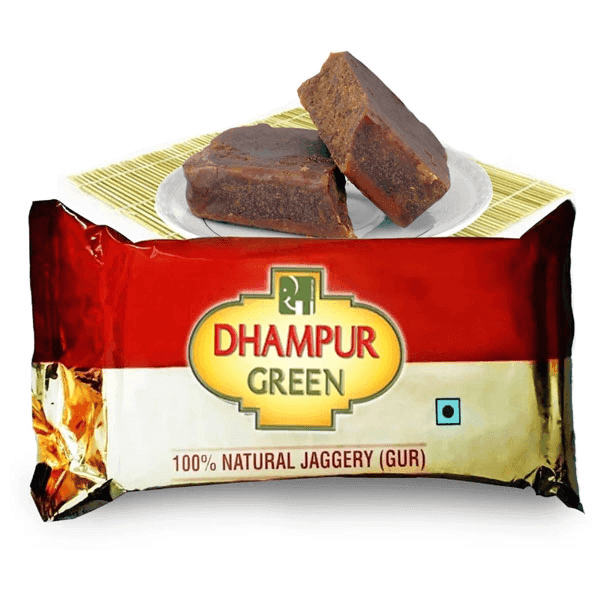 dhampur green jaggery 220 gm