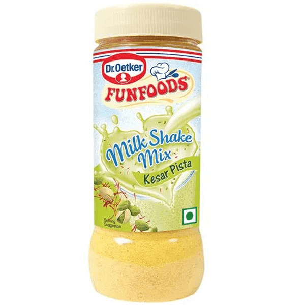 funfoods milkshake mix kesar pista 200 gm