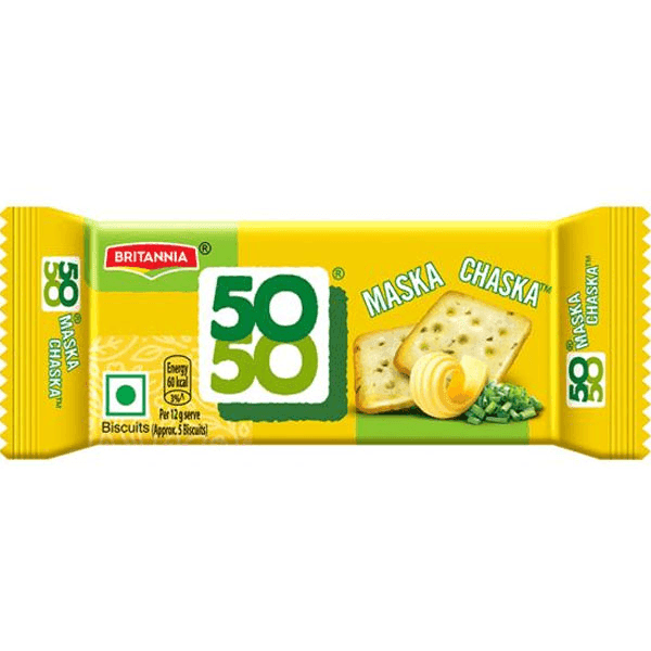 britannia 50-50 maska chaska biscuits 40.5 gm