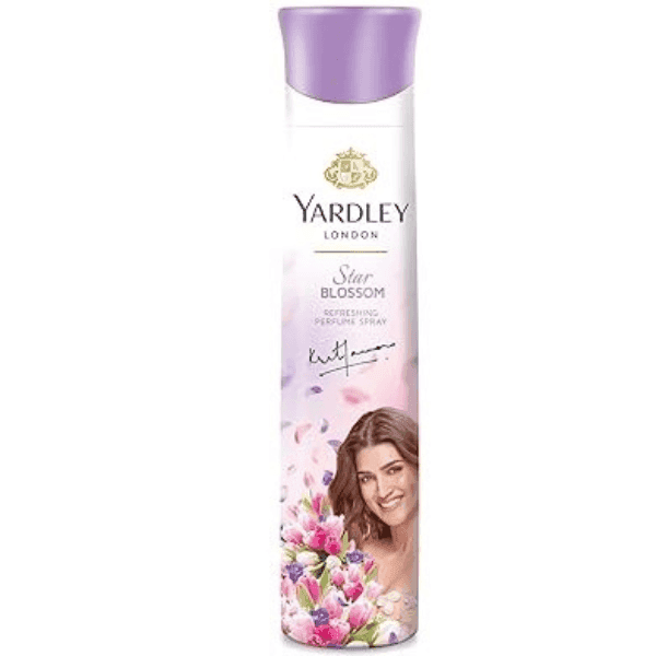 yardley star blossom refreshing perfume spray 150 ml