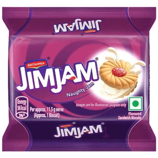 britannia jim jam cream biscuits 138 gm