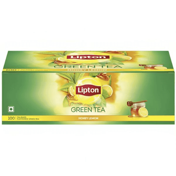 lipton green tea honey lemon 100 tea bags*1.3 gm