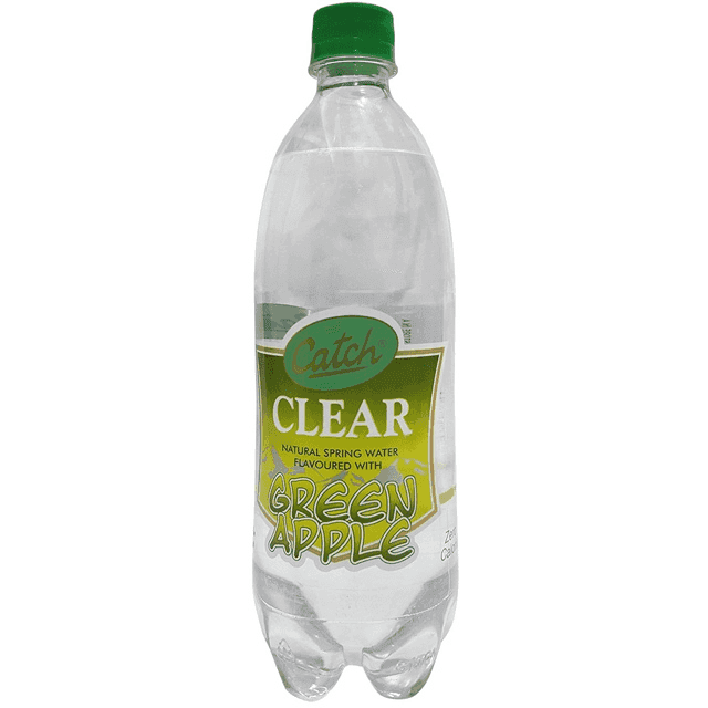 catch clear green apple soda 750 ml