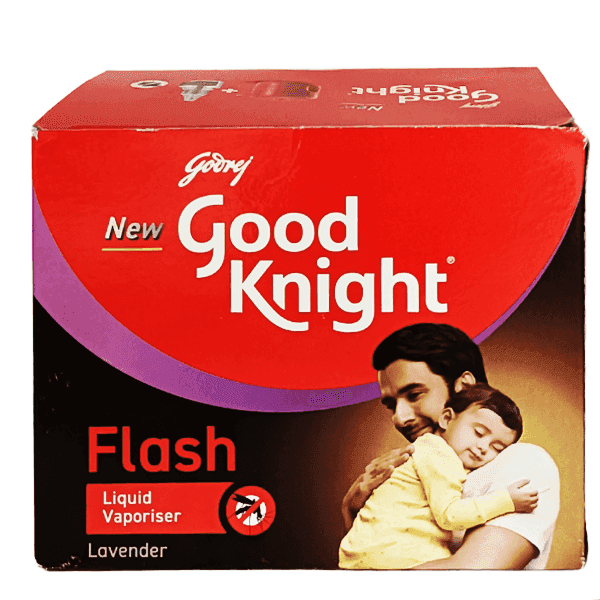 godrej good knight flash lavender liquid vaporiser (machine + 1 refill 45 ml)