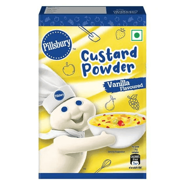 pillsbury custard powder vanilla flavoured 100 gm