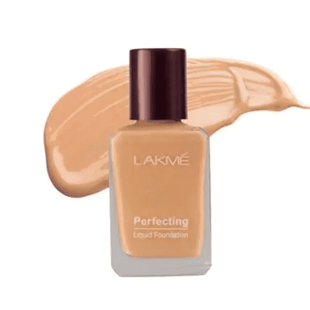 lakme perfecting liquid foundation natural shell 27 ml