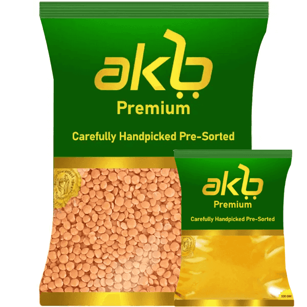 malka lal sabut dal 1 kg + haldi powder 100 gm