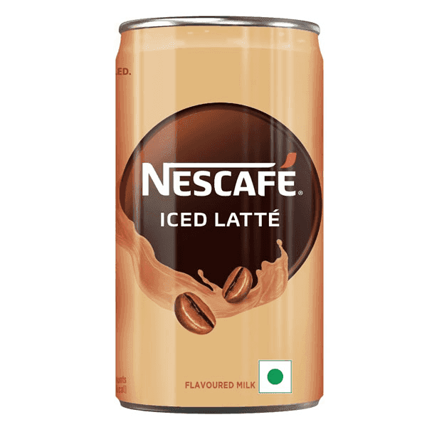 nescafe iced latte flavoured milk (can) 180 ml