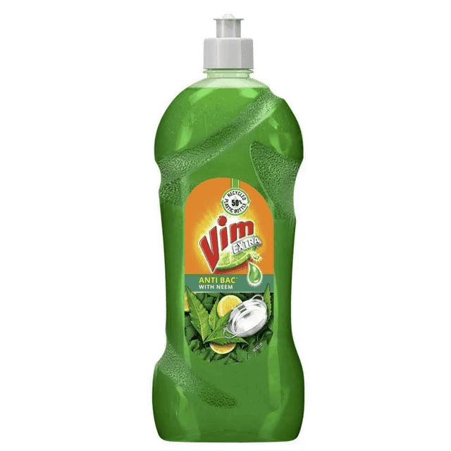 vim extra anti bac with neem dishwash gel 750 ml