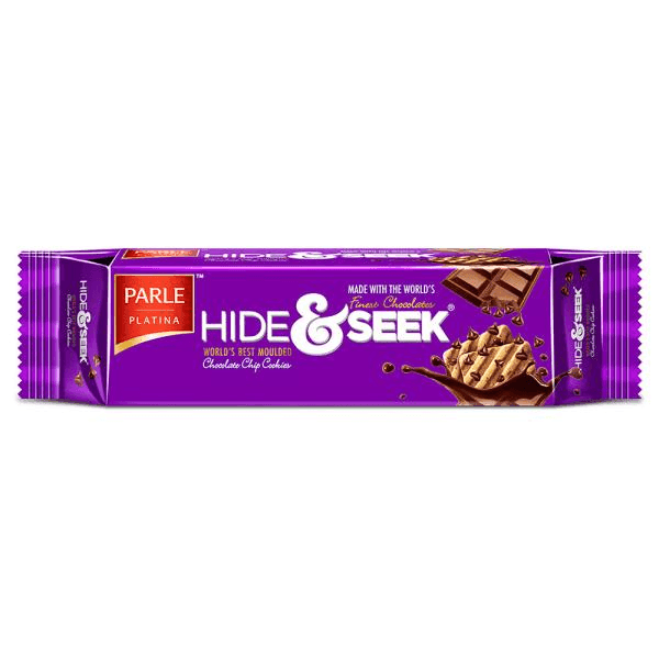 parle hide & seek chocolate chip cookies 100 gm