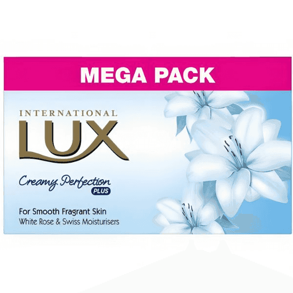 lux international creamy perfection soap set 4*125 gm