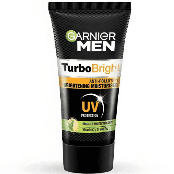 garnier men turbo bright anti-pollution brightening moisturiser cream 40 gm