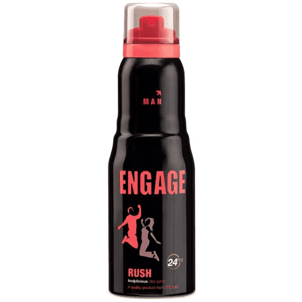 engage man rush oud & musky deo spray 150 ml