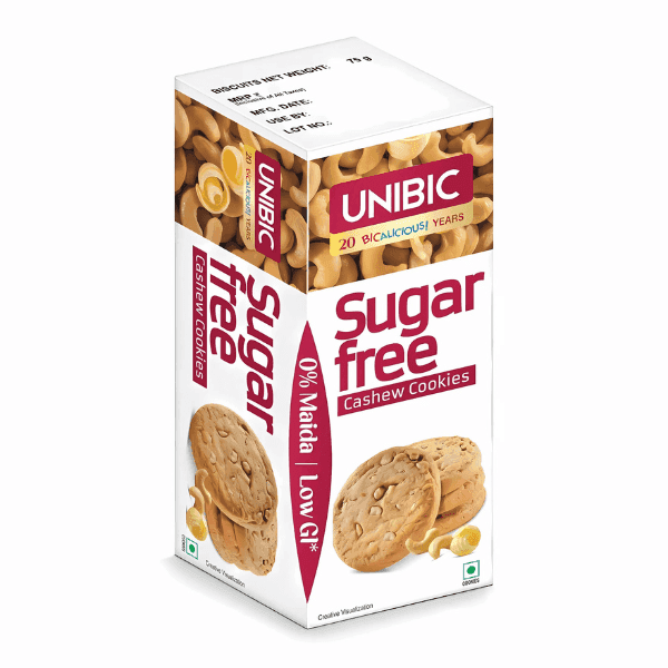 unibic sugar free multigrain cookies 67.5 gm