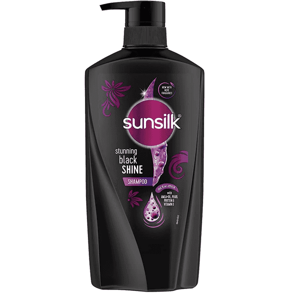 sunsilk stunning black shine shampoo 650 ml