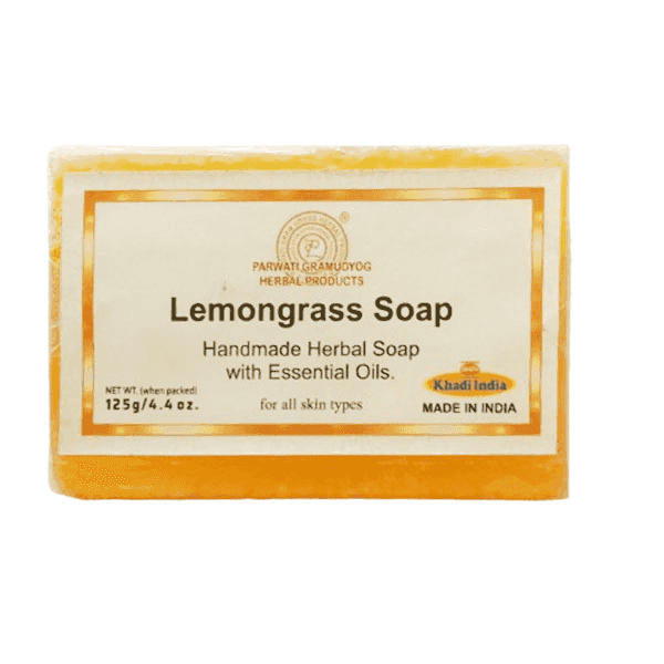 khadi lemongrass soap 125 gm
