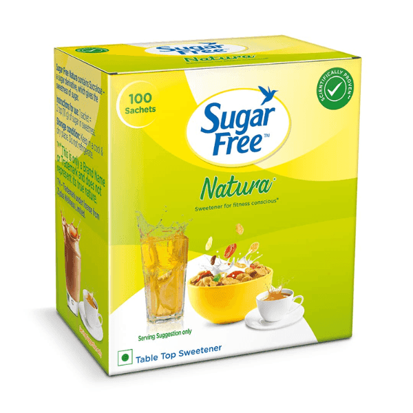 sugar free natura sweetener 100 sachets*0.75 gm