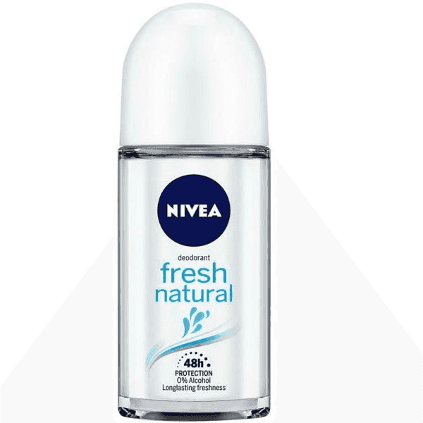 nivea fresh natural deodorant roll on 50 ml