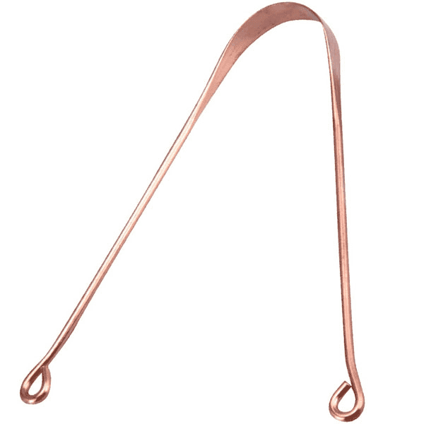 copper tongue cleaner 1 pc