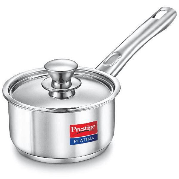 prestige platina stainless steel sauce pan 200 mm 3.0 l 1 unit