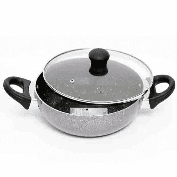 fackelmann kadai with lid 240 mm 1 pc