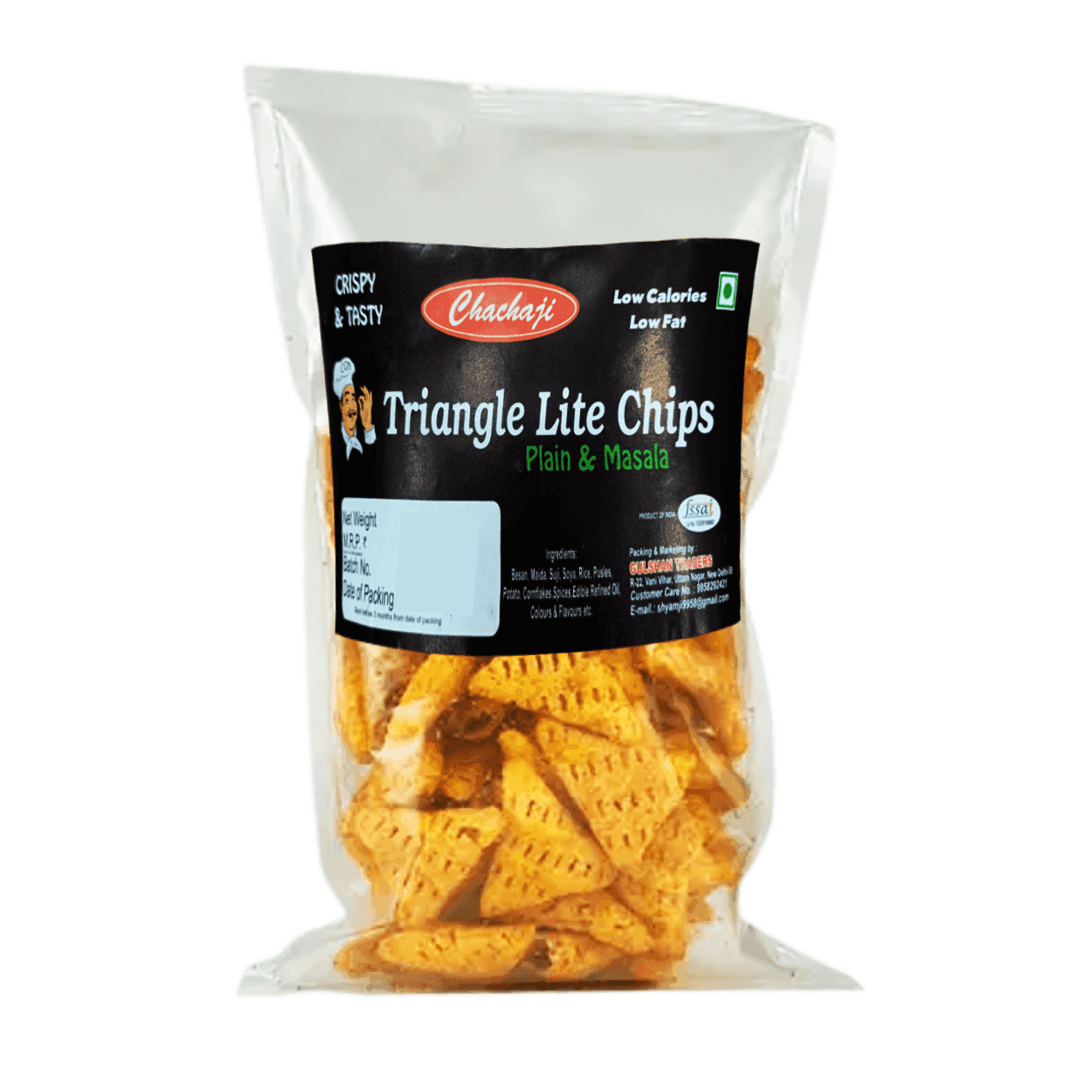 chacha ji triangle masala chips 150 gm 