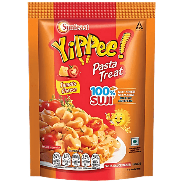 sunfeast yippee tomato cheese pasta treat 65 gm