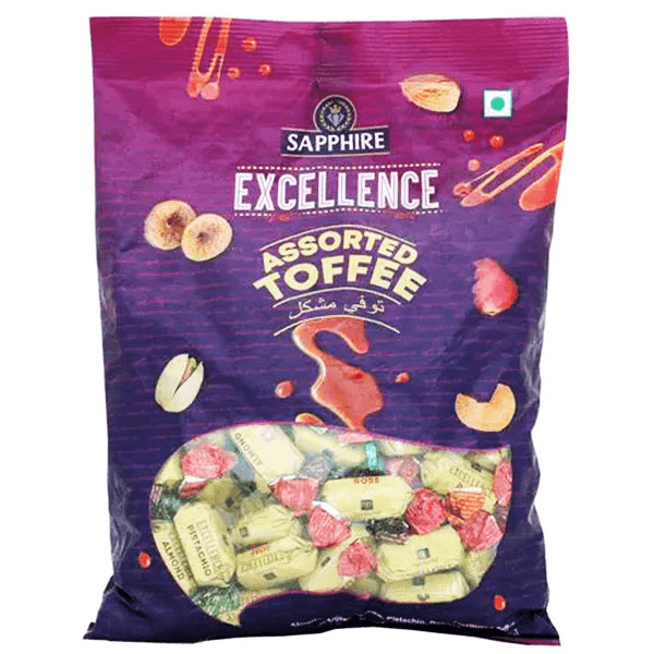 sapphire excellence assorted toffees 550 gm