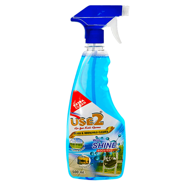 use2 glass & household cleaner 500 ml (buy 1 get 1 free)