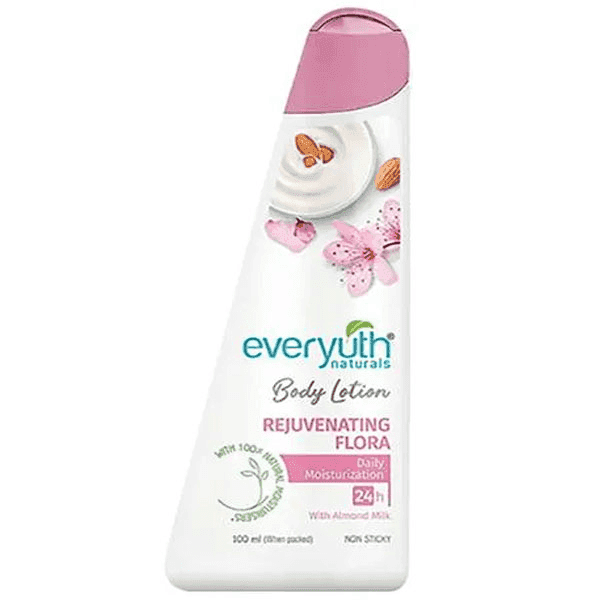 everyuth naturals rejuvenating flora body lotion 100 ml