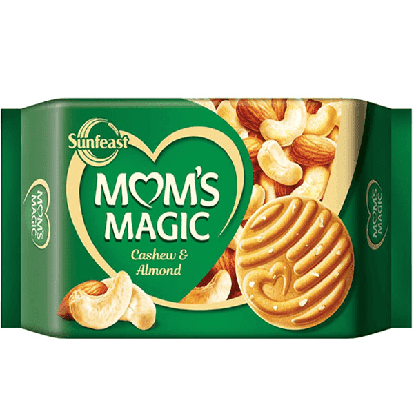 sunfeast mom's magic cashew & almond cookies 584 gm