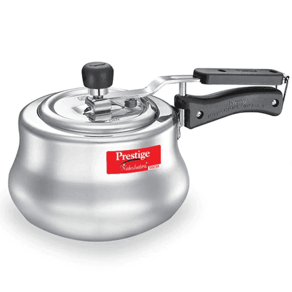 prestige nakshatra aluminium pressure cooker handi 3.0 ltr (10756) 1 pc