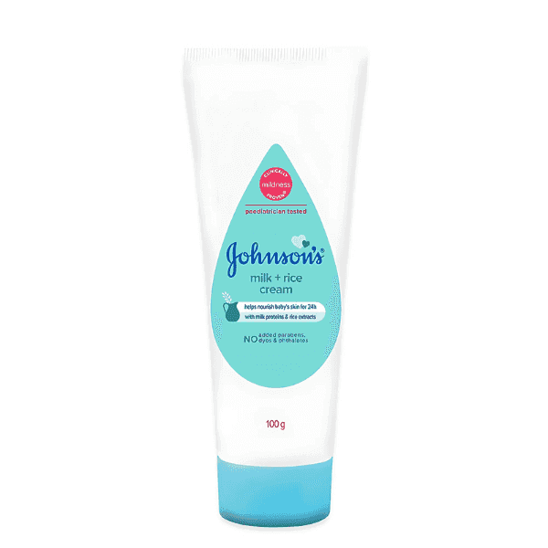 johnson's milk + rice cream 100 gm