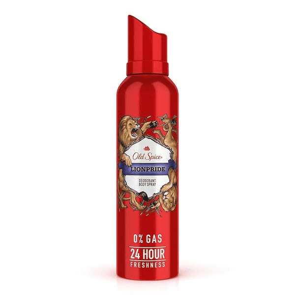 old spice lionpride deodorant body spray 140 ml
