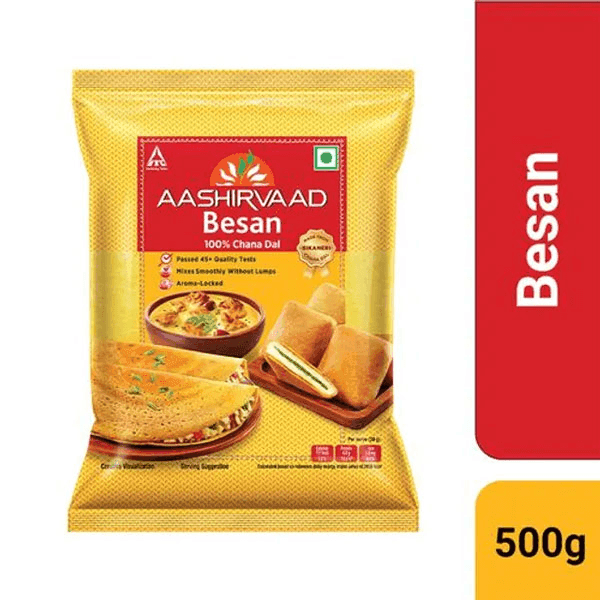 aashirvaad besan 500 gm
