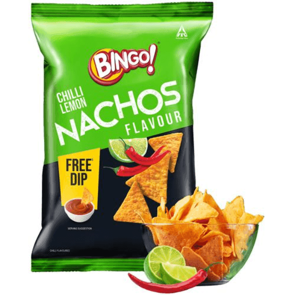 bingo chilli lemon nachos flavour 42 gm