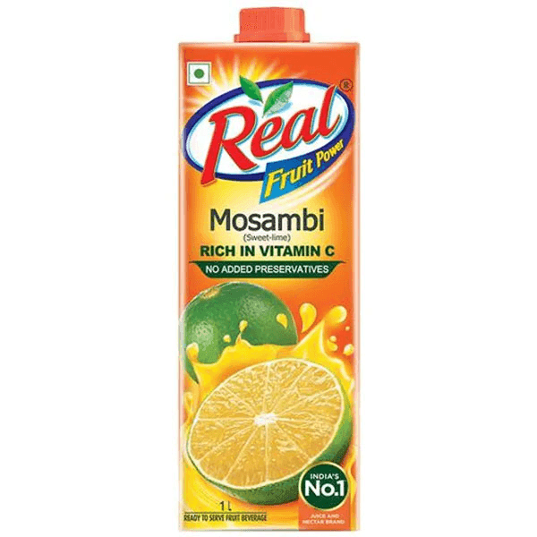 real mosambi juice 1 ltr