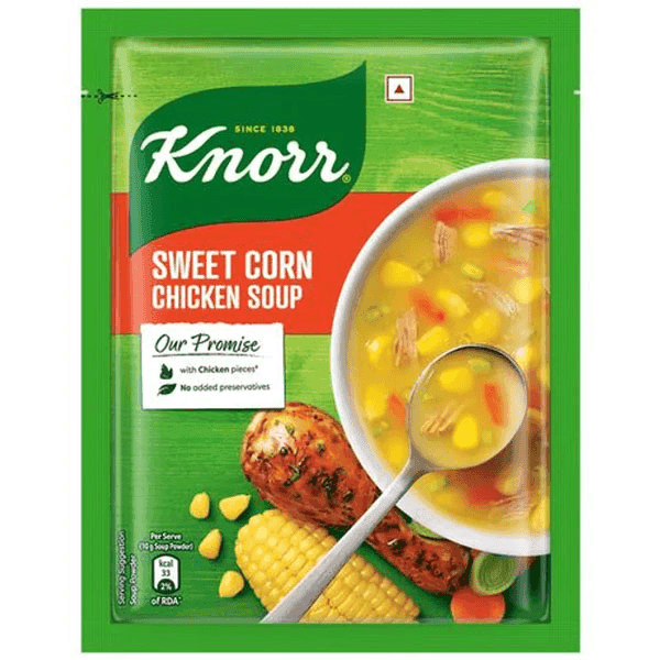 knorr sweet corn chicken soup 40 gm