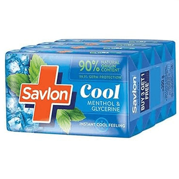 savlon cool soap set 4*75 gm