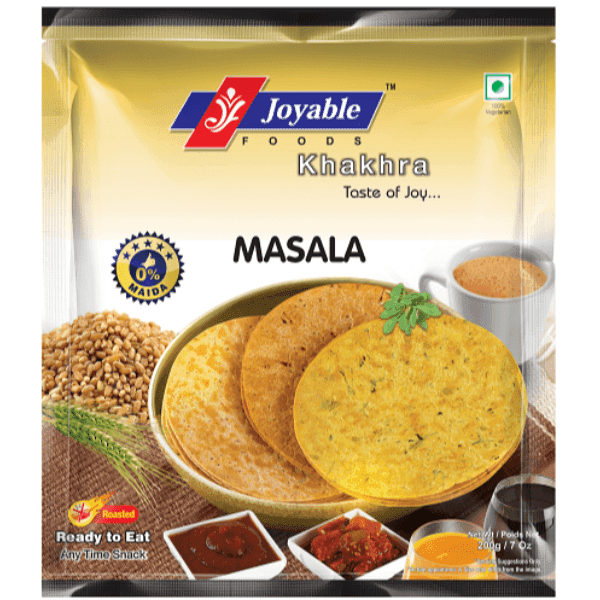 joyable foods masala khakhra 180 gm